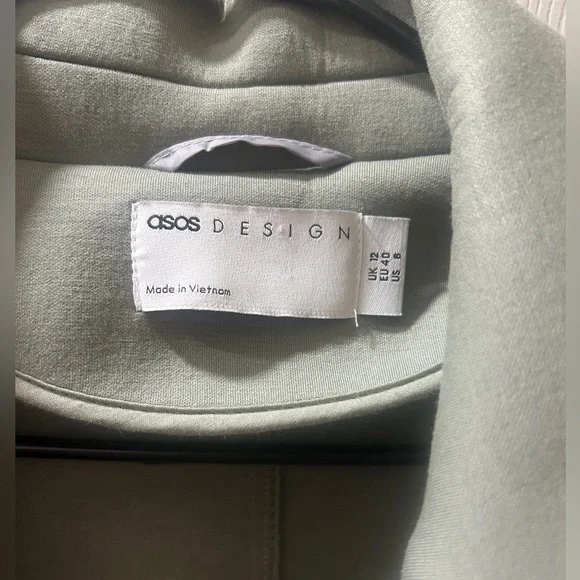 Asos Oversized Coat; UK size 12 - Picture 3 of 5